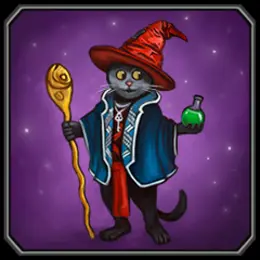 Wonderslot cat magician symbol