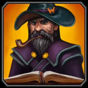 Original wizard character from Wonderslot